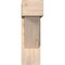Ekena Millwork Traditional Block Smooth Bracket w/ Offset Brace, Douglas Fir, 7 1/2"W x 24"D x 24"H BKT0806X24X24TRA05SDF - alternate 3